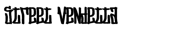 Street Vendetta font preview